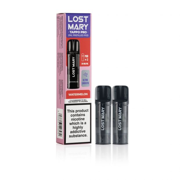 Lost Mary Tappo E-Liquid Box and Pods Watermelon